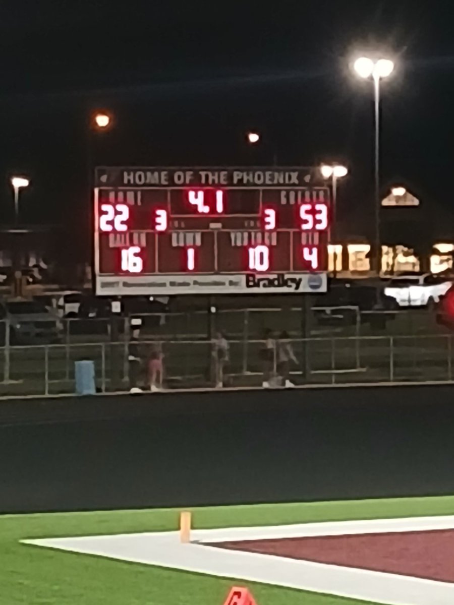 1 down more to come.  Great win tonight!
