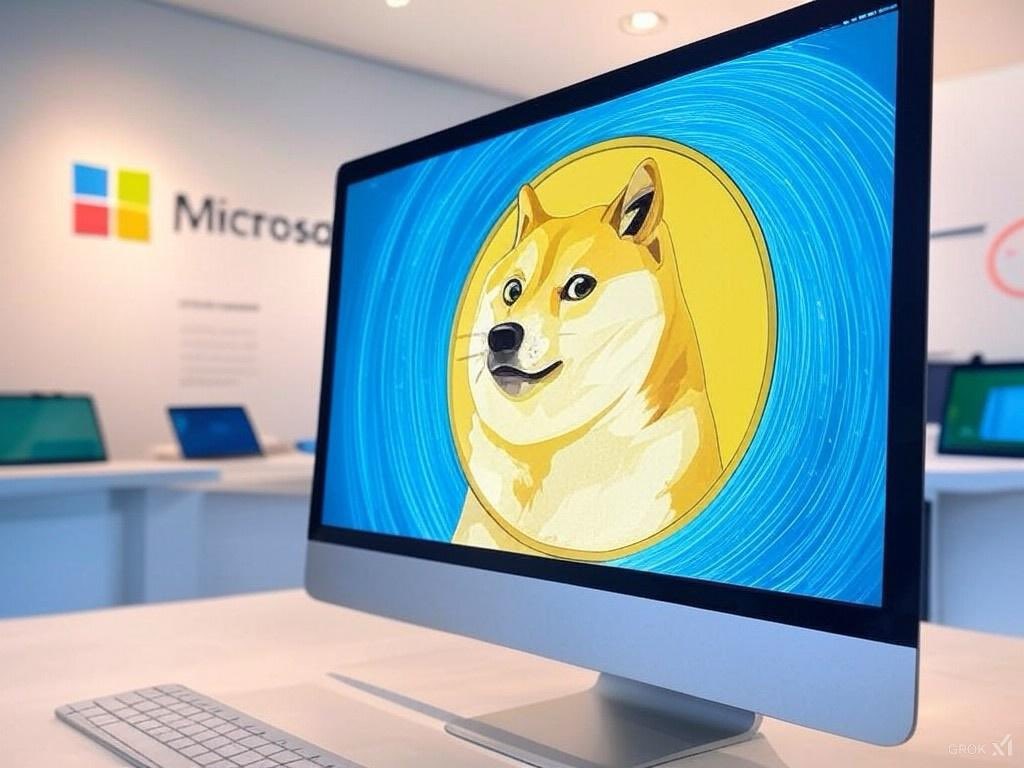 #Dogecoin is now accepted by Microsoft online stores.

Huge move.