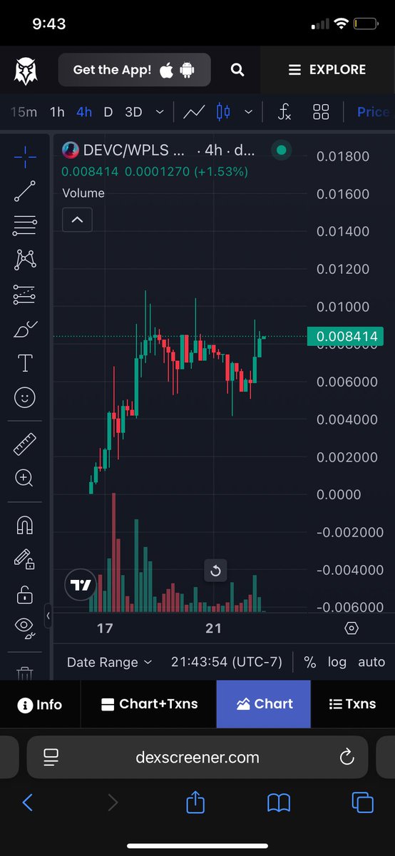 12FLOZmpLs's tweet image. $DEVC looking strong and ready for next leg up 👨🍳 only sitting at $1.6m MKT CAP..
Soon be $10m 🚀🚀
#PulseChain #DEVC