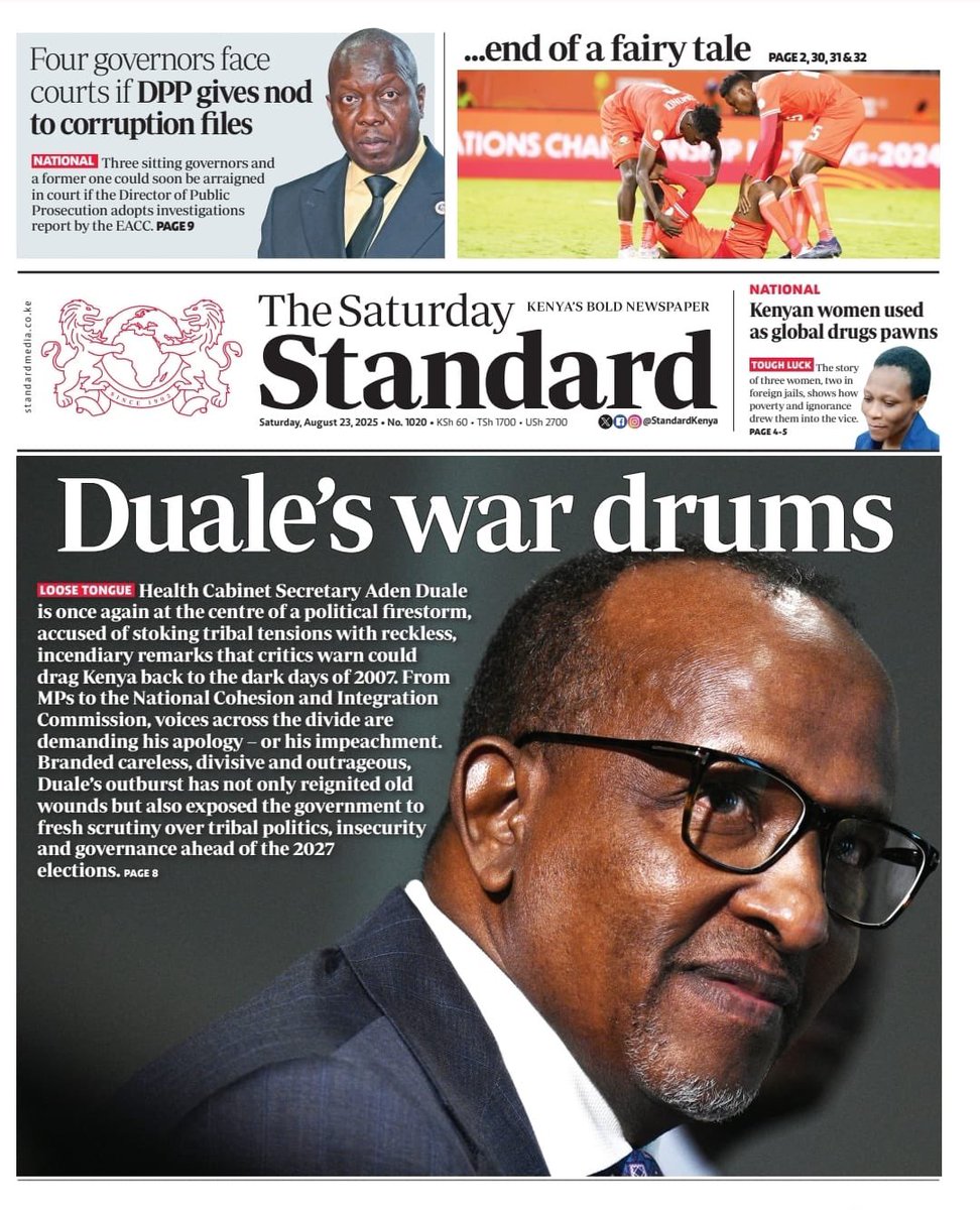 Those who incite ethnic hatred are enemies of peace and development. Instead of uniting people around solutions, they divide us for selfish gain. Shame on you ;  there is no space for your outdated politics of tribe and chaos. Kenya belongs to all of us, and we will not let you
