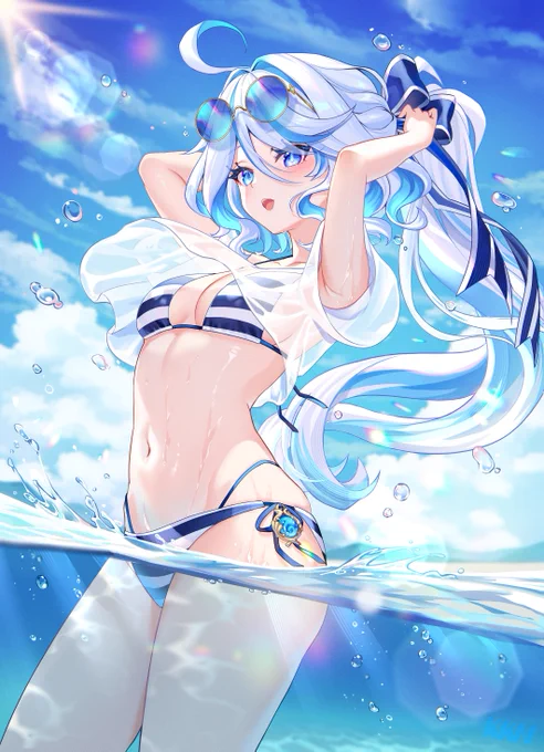 #原神 #フリーナ 夏は、まだ終わっていないよ!～