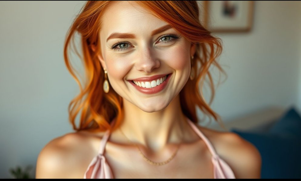 Qt your smile 
I married my wife because of her smile