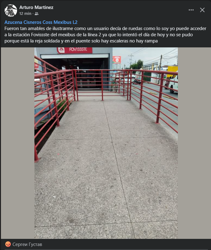 Ojo aquí <a href="/azucenacisneros/">Azucena Cisneros</a> , y lo mismo pasa en el Mexipuerto de la línea 1, tienen que ir hasta la estación Quinto Sol.