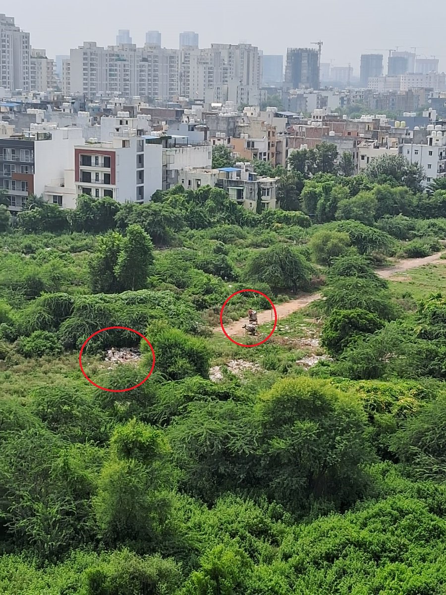 <a href="/MunCorpGurugram/">MCG</a> garbage being dumped in green area behind BPTP FPL Sector 57m Gurudump. What about the strict measures?  What about challans? What about a system after collection garbage? <a href="/htTweets/">Hindustan Times</a> <a href="/Suhelseth/">SUHEL SETH</a> <a href="/TheSanjivKapoor/">Sanjiv Kapoor</a>