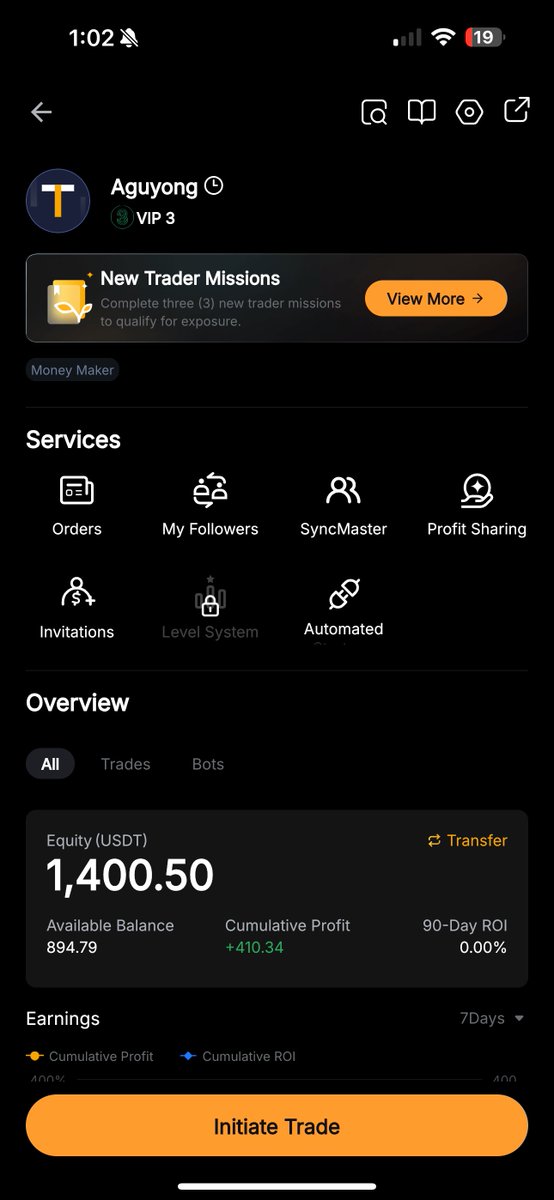 从今天开始，带单计划正式改至 Bybit！
本次起始资金：1000u 💰

Bybit 真的是良心平台，参数门槛可以调到最低，灵活度高很多。

想加入的，直接点下方链接即可 👇 
i.bybit.com/1d17ab2j?actio… 

若没有bybit户口，可点击这里注册：
partner.bybit.com/b/139292

⚠️