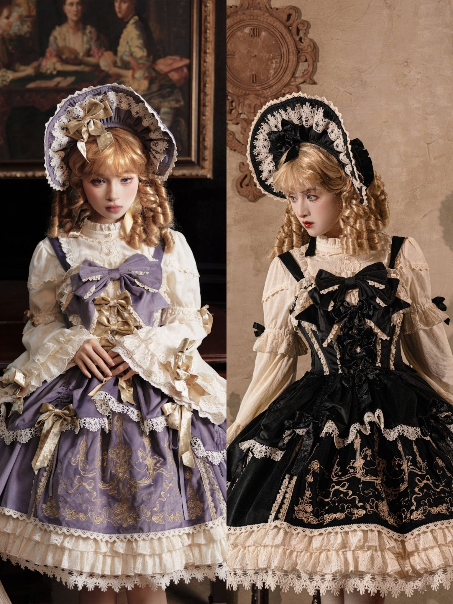 【BULL ROSE】和ダンス 七宝焼装飾取っ手 薔薇柄と多重框彫刻 Roses on the Roof～ロリィタ＆クラシック【公式PR】 on X