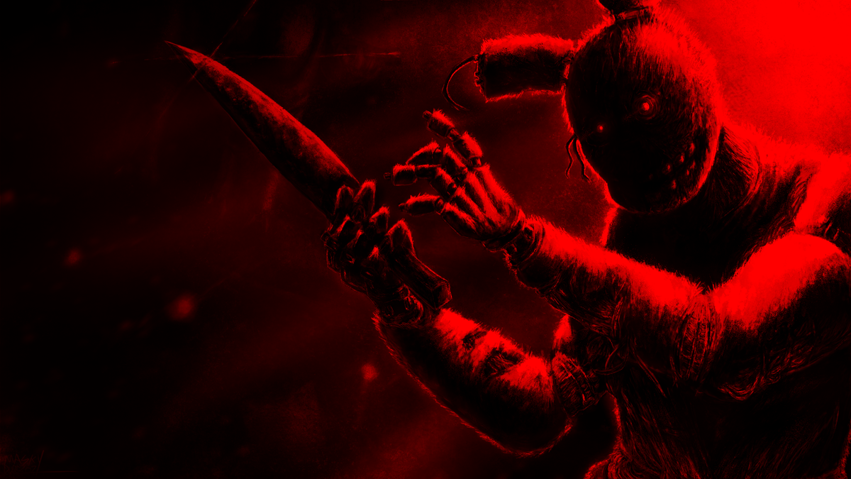 Maskydude207's tweet image. alt versions of the springtrap drawing for yall
#fnaf #dbd #springtrap