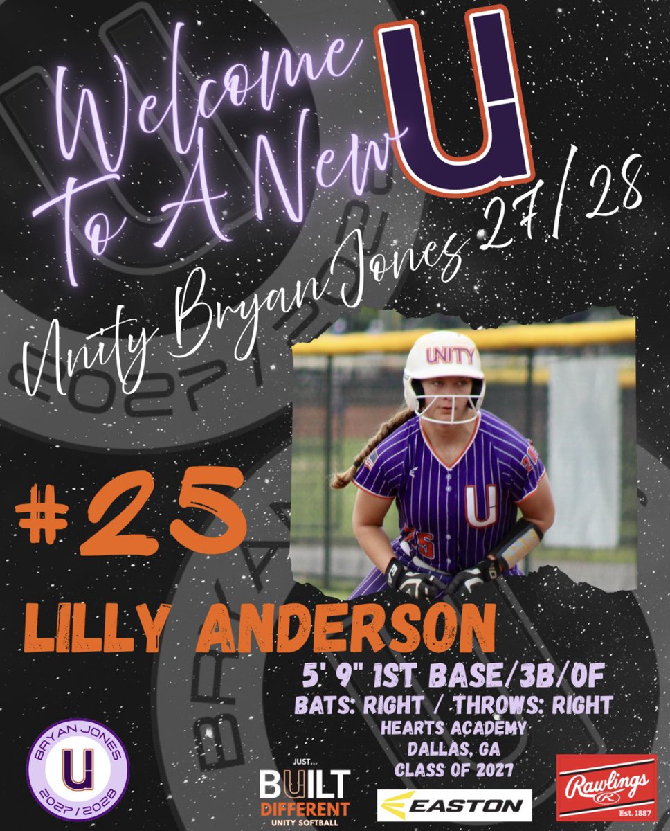 UNITY Lott 16u (@unity_lott_16u) on Twitter photo Welcome Utility <a href="/Lilly_Stitches/">Lilly Anderson</a> to the “U” from Dallas,GA Big time power to all fields, picks it well at 1B solid at 3B and can roam the outfield with a plus arm. #trueutility <a href="/SoftbalAmerica/">Softball America</a> <a href="/PrepSoftball/">Prep Softball 🥎</a> <a href="/LineDsoftball/">Line Drive Media</a> <a href="/ExtraInningSB/">EXTRA INNING SOFTBALL</a> <a href="/BJonesDukeSB/">Bryan Jones</a> <a href="/VAUnitySB/">Unity Softball</a> <a href="/UnityCoachJosh/">Josh Johnson</a> Welcome Utility <a href="/Lilly_Stitches/">Lilly Anderson</a> to the “U” from Dallas,GA Big time power to all fields, picks it well at 1B solid at 3B and can roam the outfield with a plus arm. #trueutility <a href="/SoftbalAmerica/">Softball America</a> <a href="/PrepSoftball/">Prep Softball 🥎</a> <a href="/LineDsoftball/">Line Drive Media</a> <a href="/ExtraInningSB/">EXTRA INNING SOFTBALL</a> <a href="/BJonesDukeSB/">Bryan Jones</a> <a href="/VAUnitySB/">Unity Softball</a> <a href="/UnityCoachJosh/">Josh Johnson</a>