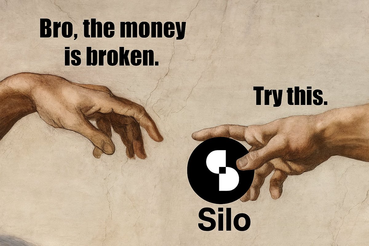 Nimesh (@nimesh100x) on Twitter photo You're a $S holder, just sitting on your bags & praying for a bull run?π§ββοΈ
Maybe itβs time to switch gears.
Iβll show you a DeFi tool on <a href="/SonicLabs/">Sonic Labs</a> that can help you 4β5x your gains.
That magic tool is <a href="/SiloFinance/">Silo Labs</a>.
Most know it, few use it.
Hereβs how you can, too ππ§΅ You're a $S holder, just sitting on your bags & praying for a bull run?π§ββοΈ
Maybe itβs time to switch gears.
Iβll show you a DeFi tool on <a href="/SonicLabs/">Sonic Labs</a> that can help you 4β5x your gains.
That magic tool is <a href="/SiloFinance/">Silo Labs</a>.
Most know it, few use it.
Hereβs how you can, too ππ§΅