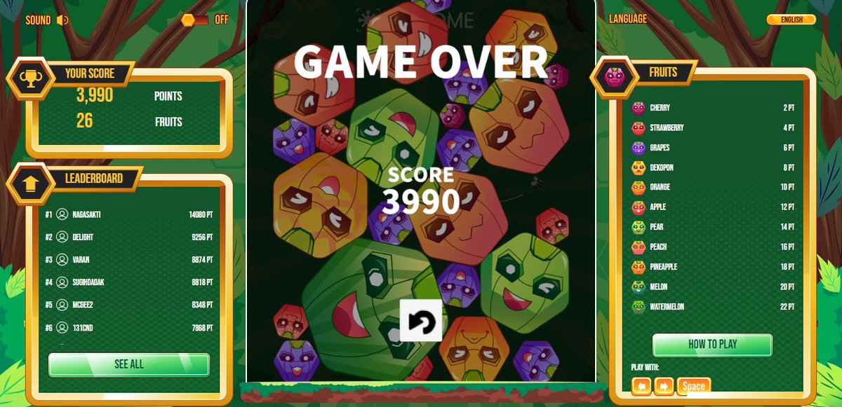 Good Morning!☕️

Are you still playing Hex Hunt?
It's been really hard for me to get a 5k score. This is one of the campaigns on <a href="/genome_protocol/">Genome</a>...

If you're having trouble getting into LB on Genome x <a href="/wallchain_xyz/">Wallchain Quacks</a>, this could be an alternative way to get rewards for $NOME.