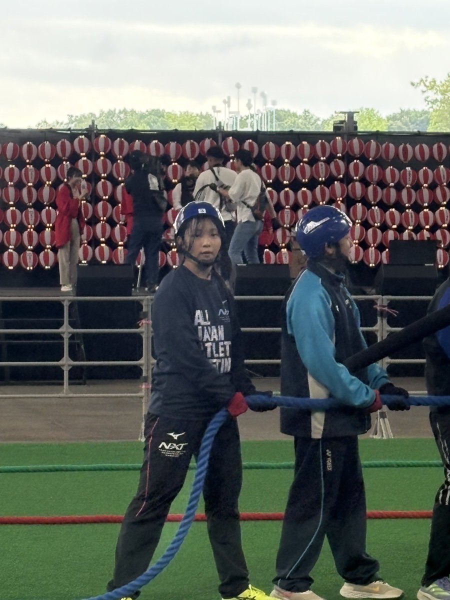 aikananon's tweet photo. 厚真スローが大北海道祭の３本引きに出場！
Ａチームが明日の準決へ！！
#厚真スローイングチーム
#厚真スロー
#あつまスロー
#あつますろーいんぐちーむ
#あつまスローイングチーム
 #大ほっかいどう祭 https://t.co/UuE3g24A0j
