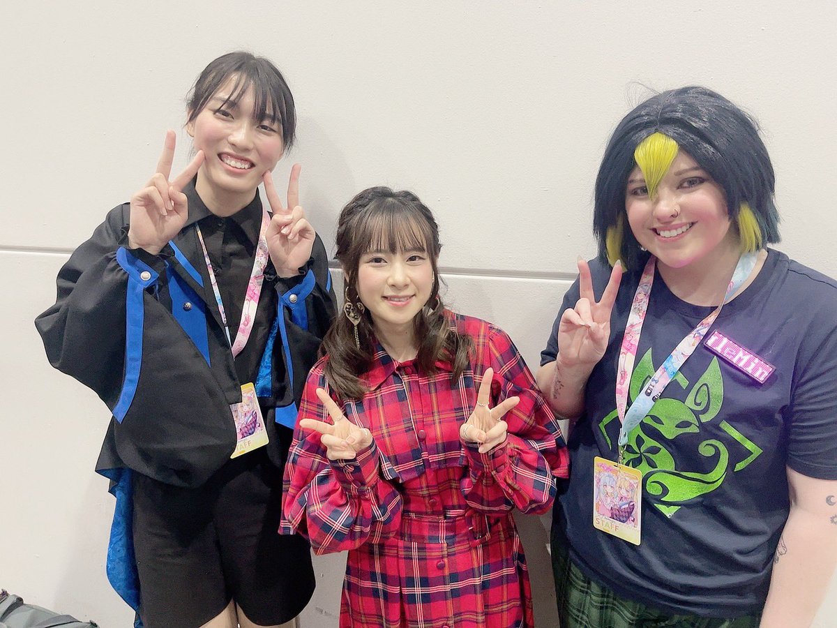 Thank you so much for the panel session!!!
I’m so happy that I finally got to meet you all and have so many wonderful conversations!💕

Vegemite was really surpring, but I think it might be a little addictive 

Seeing you all cosplay as the characters I voiced truly makes me feel