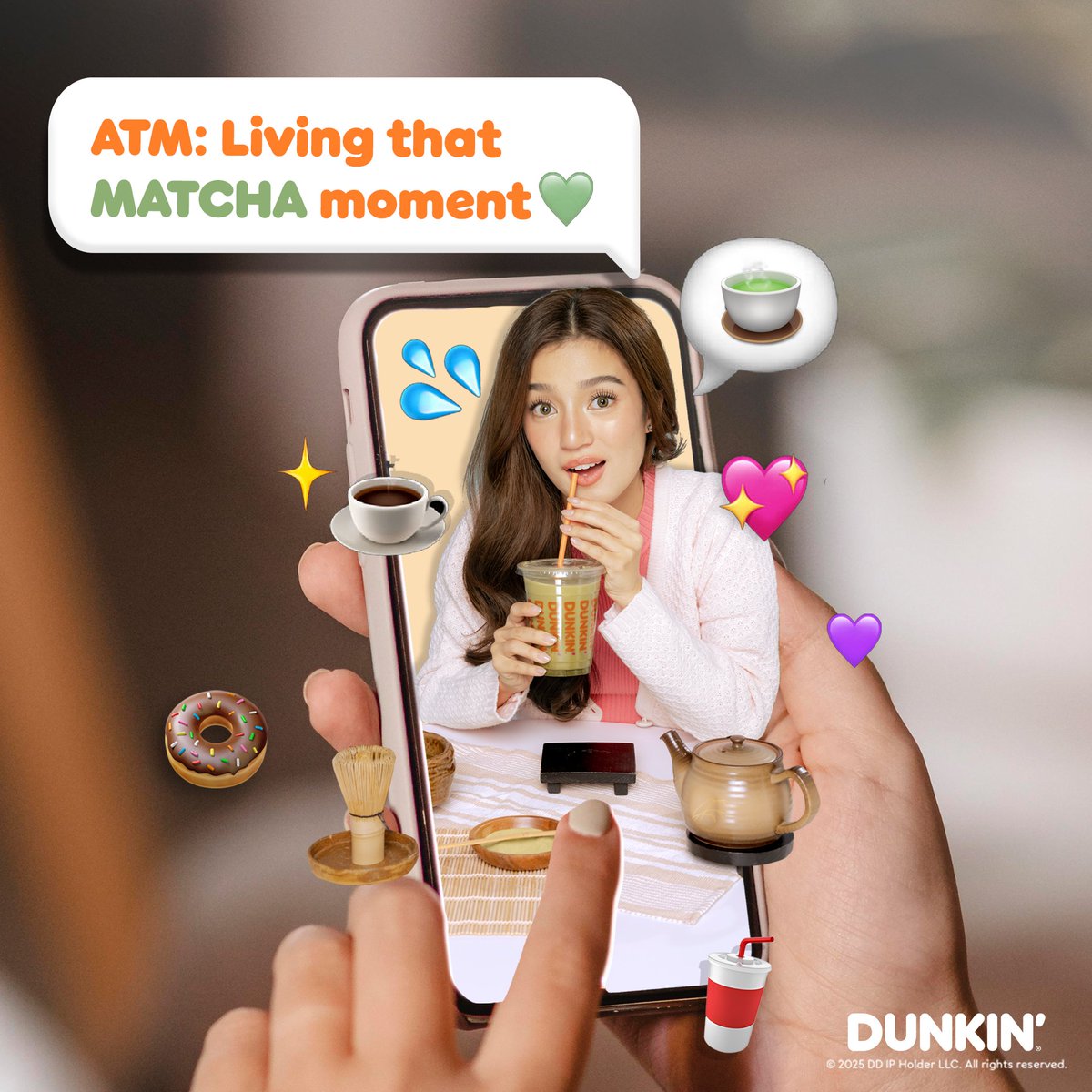 Wahhh namiss kuna ung Iced Matcha ng Dunkin' 💚

#BelleMariano_DunkinPH