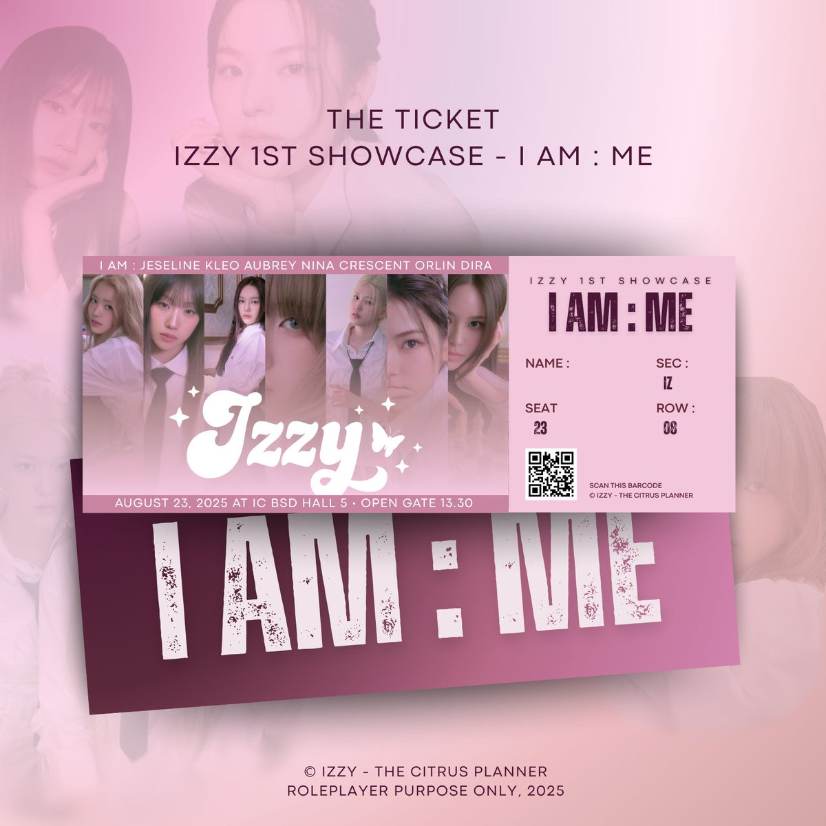 jhopa's tweet photo. @WELOOKIZZY ㅤ

Hello, I’m Cloud from BULLETPROOF, standing here today with IZZY—not to impress, but to express. Watch closely, because starting now: #ThisIZme.

ㅤ https://t.co/pdN6DscExX
