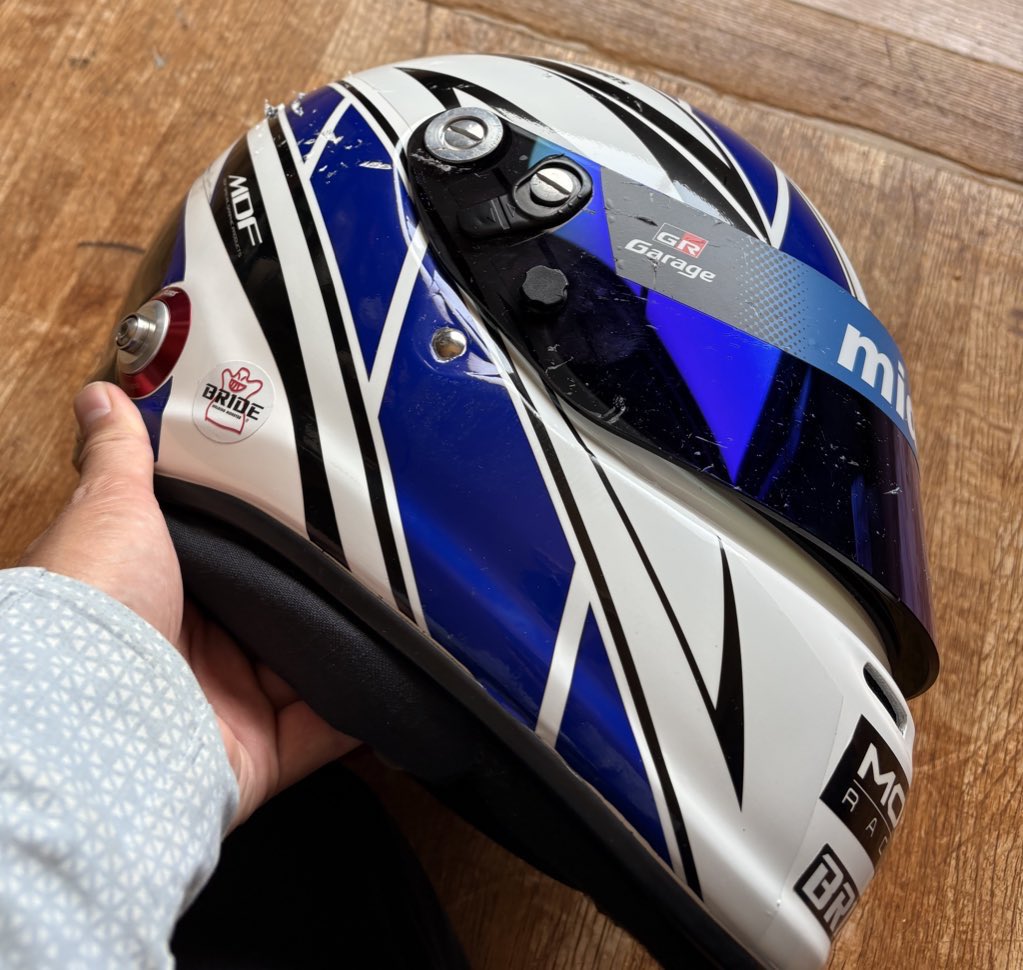 cheng05's tweet photo. お疲れ様、ありがとう。
おかげで今がある
#ARAI
#GP6S https://t.co/LQdpOygnnf
