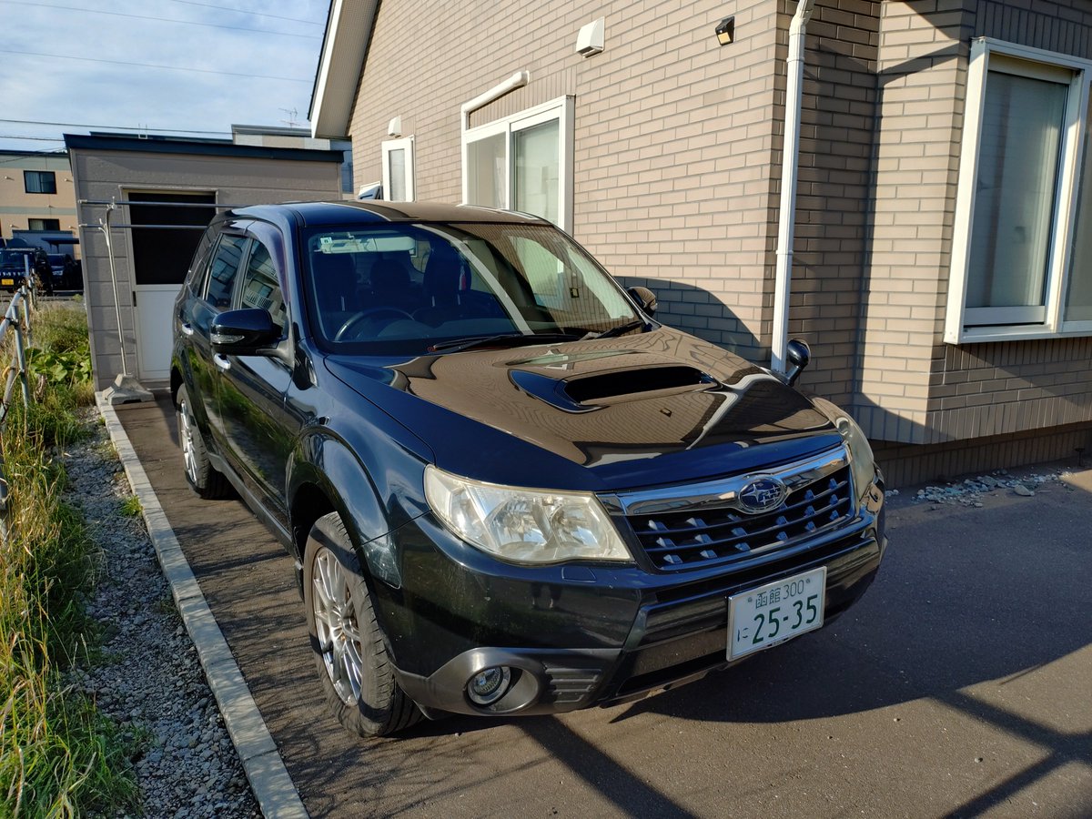 ラストキリ番…さらばフォレスター
６年、5.2万キロありがとう