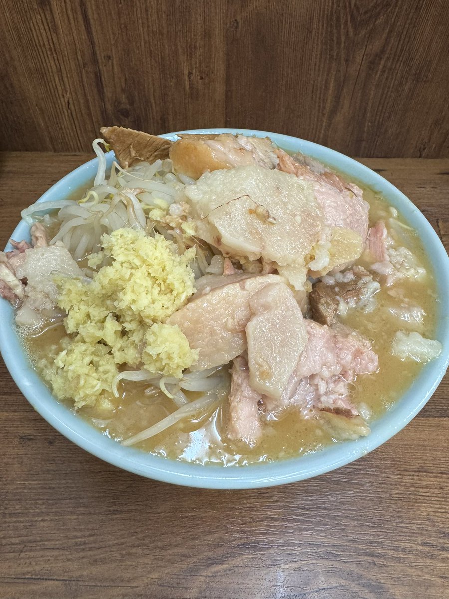 ラーメン二郎 池袋東口店
ラーメン&amp;生姜 アブラ