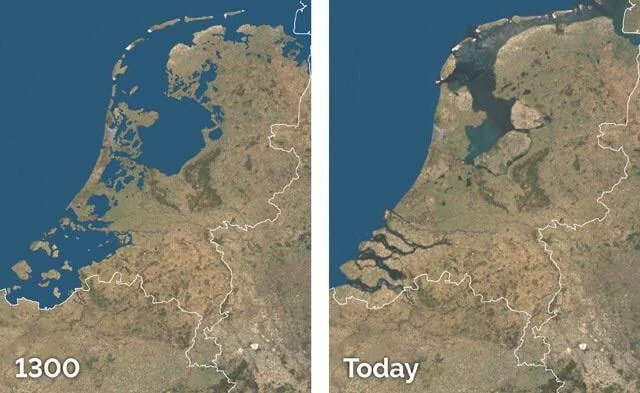 What other countries could benefit from a form of land reclamation like the Netherlands has?
