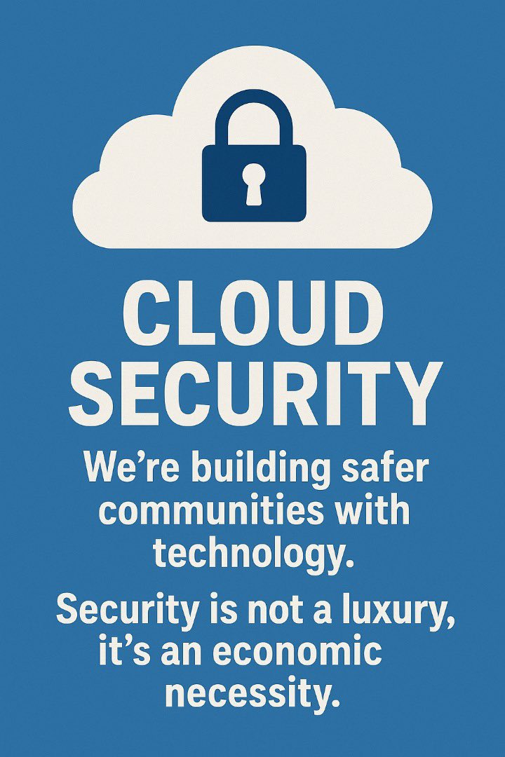 cloudtechnga's tweet image. At Cloud Security, we’re building safer communities with technology. Security is not a luxury, it’s an economic necessity.
#SecureAfrica #TechForSafety #DigitalSecurity #SmartCommunities #CloudSecurity