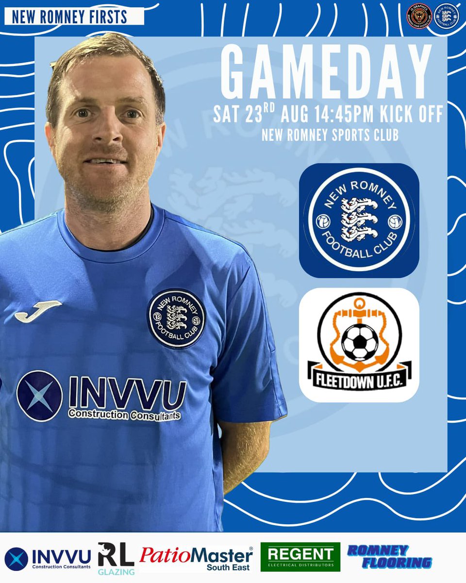 New Romney FC (@newromneyfc) on Twitter photo ITS GAMEDAY!!! Head down to the Maude! Enjoy a drink in the sunshine and some football as the boys look to claim their first win of the season
๐๐ผ๐๐พ๐๐ฟ๐ผ๐ ๐ตโช๏ธ
๐| Fleetdown U.F.C
๐๏ธ| Saturday 23rd August
๐| 14:45
๐๏ธ| The Maude Pavilion
๐| TN28 8LQ
#UpTheRomney๐ตโช๏ธโฝ๏ธ ITS GAMEDAY!!! Head down to the Maude! Enjoy a drink in the sunshine and some football as the boys look to claim their first win of the season
๐๐ผ๐๐พ๐๐ฟ๐ผ๐ ๐ตโช๏ธ
๐| Fleetdown U.F.C
๐๏ธ| Saturday 23rd August
๐| 14:45
๐๏ธ| The Maude Pavilion
๐| TN28 8LQ
#UpTheRomney๐ตโช๏ธโฝ๏ธ