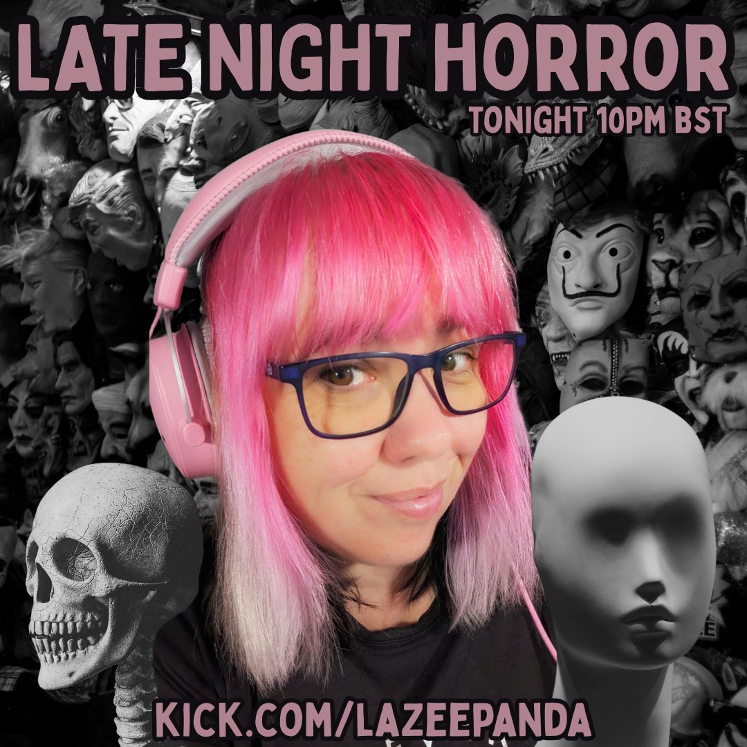 itslazeepanda's tweet photo. Join me for some late night indie horror games TONIGHT 10pm BST Live on Kick!
#KickHorrorClub #KickHorror #HorrorGames #Horror https://t.co/6uP6QfZ3yW