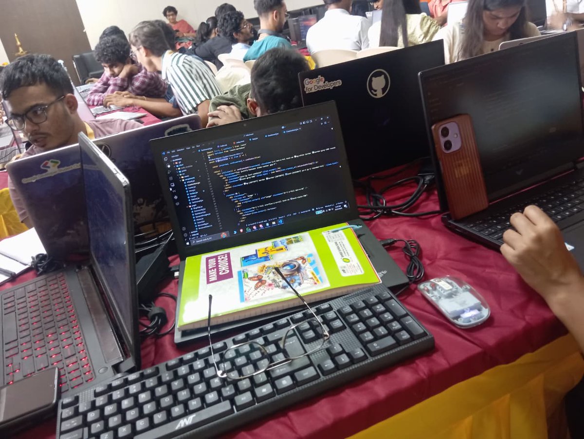 Kunaljadhav02's tweet photo. 🚀 Live from the SPPU x Aptos Blockchain Hackathon!
Here’s a journey thread on what’s happening throughout the day 👇
@riseinweb3 @aptos_ind 
#SPPUHackathon #Blockchain #Aptos #Web3 https://t.co/cVba8eOFu1