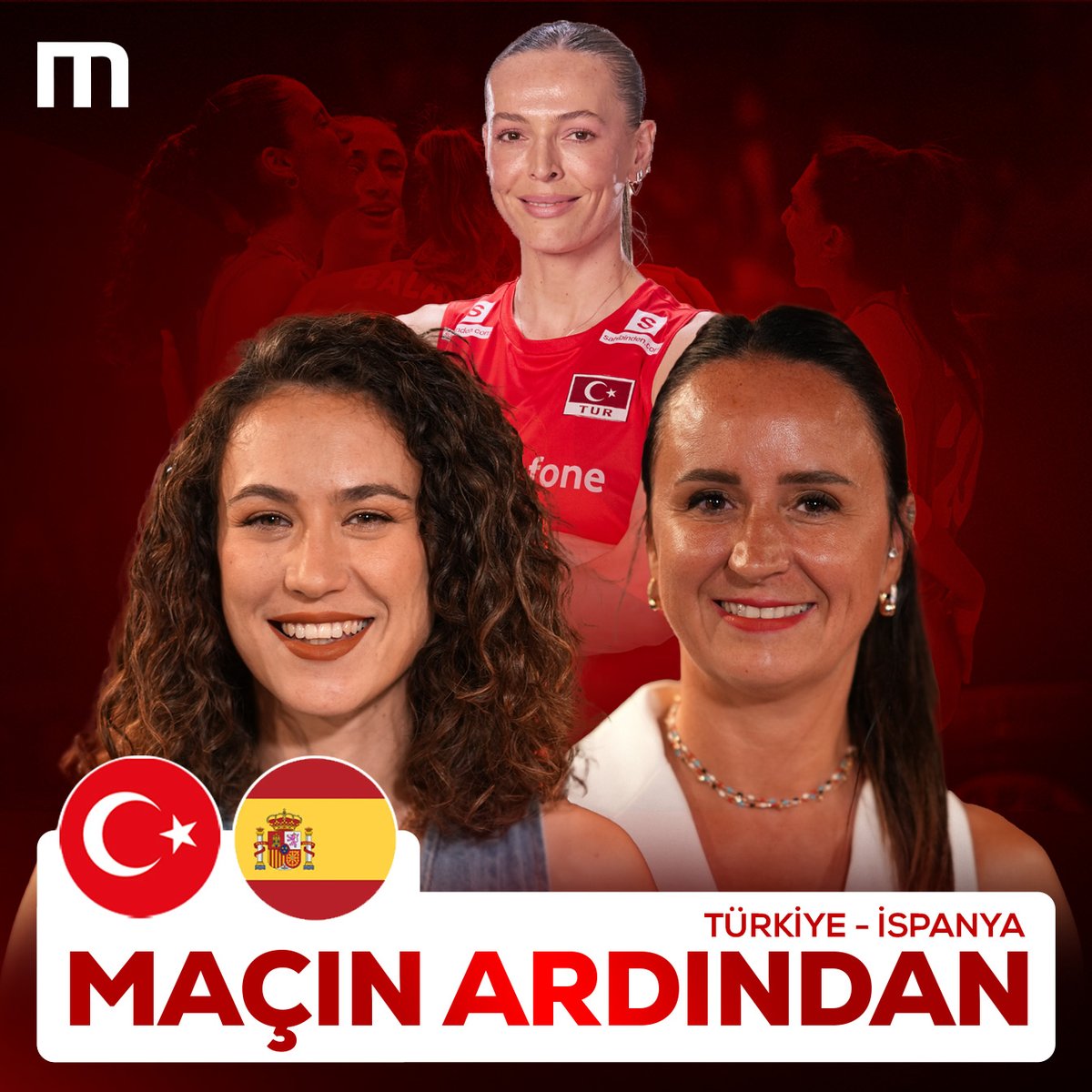 🇹🇷🏐 Filenin Sultanları, 15.30'da Dünya Şampiyonası'nda İspanya karşısında sahneye çıkıyor!

📺 Kurşun Pas, karşılaşmanın hemen ardından canlı yayınla Mackolik Youtube'da!

🎙️ #NihanCabbaroğlu &amp; <a href="/Guldenkayalar/">Gulden Kayalar kuzu</a>  

🔗 youtube.com/@Mackolik