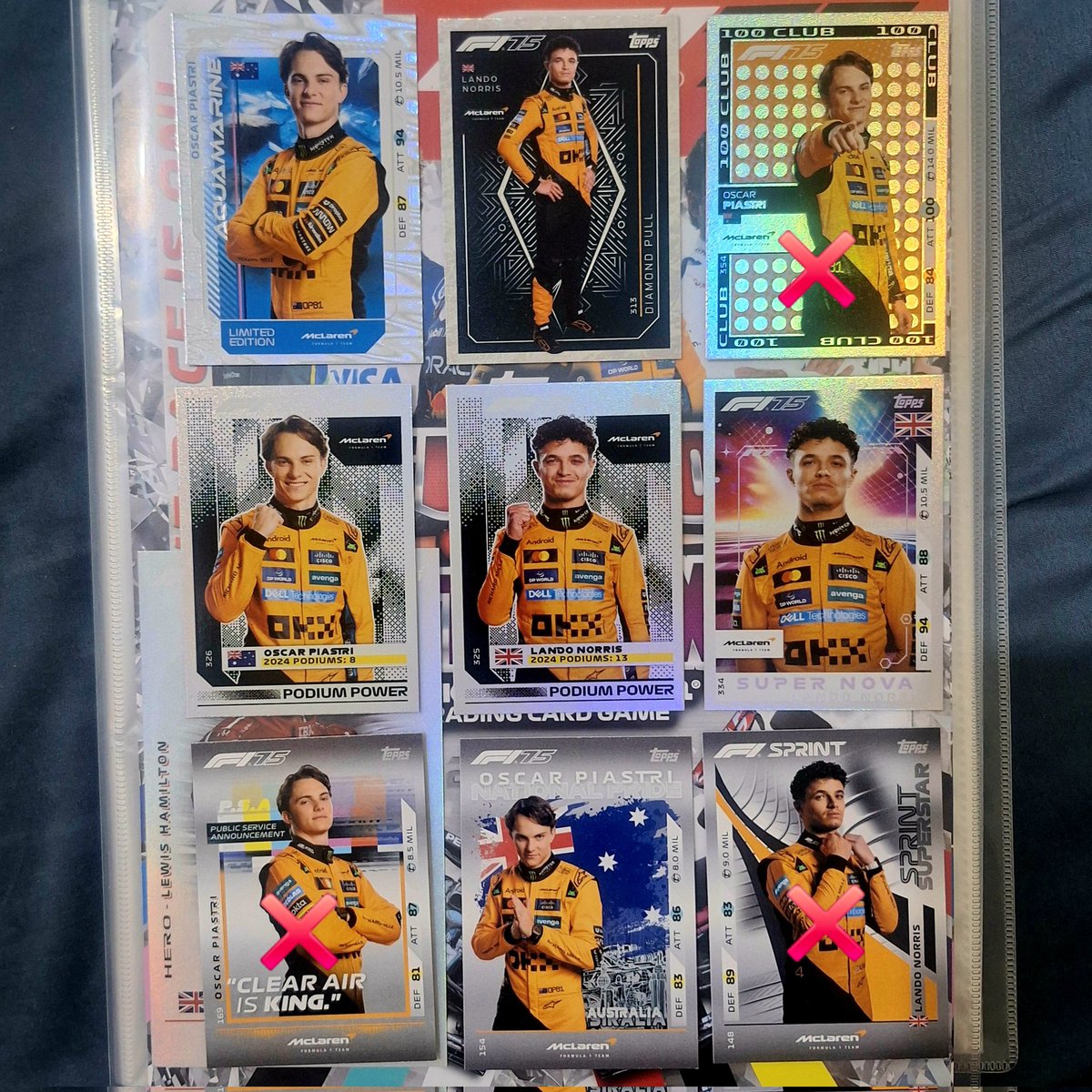 🌱Nda || WTS F1 2025 Card Cek Pinned tweet media