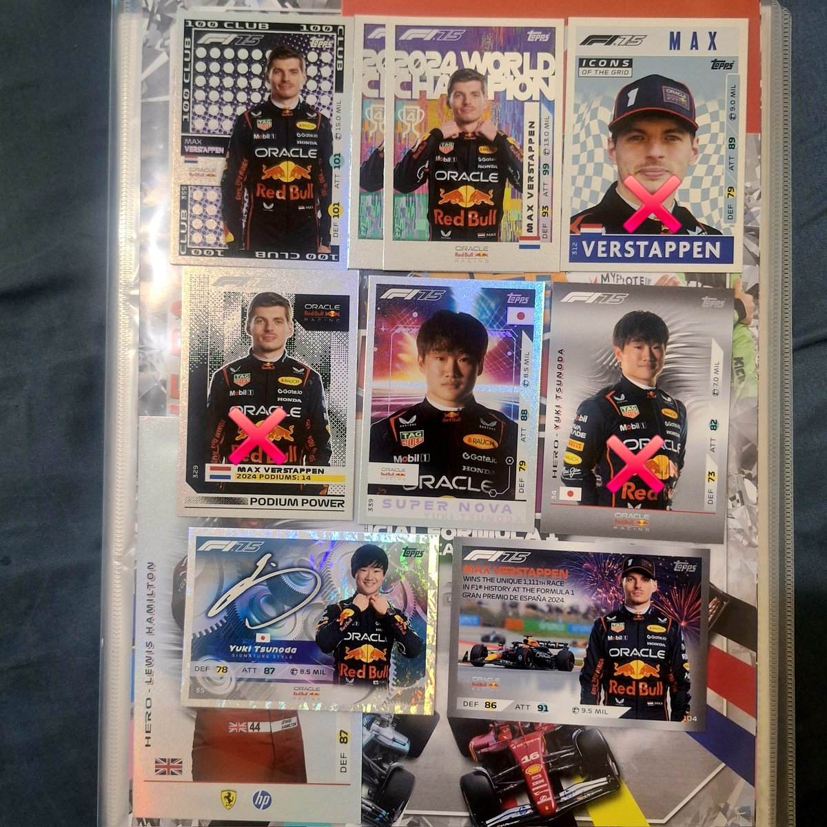 🌱Nda || WTS F1 2025 Card Cek Pinned tweet media