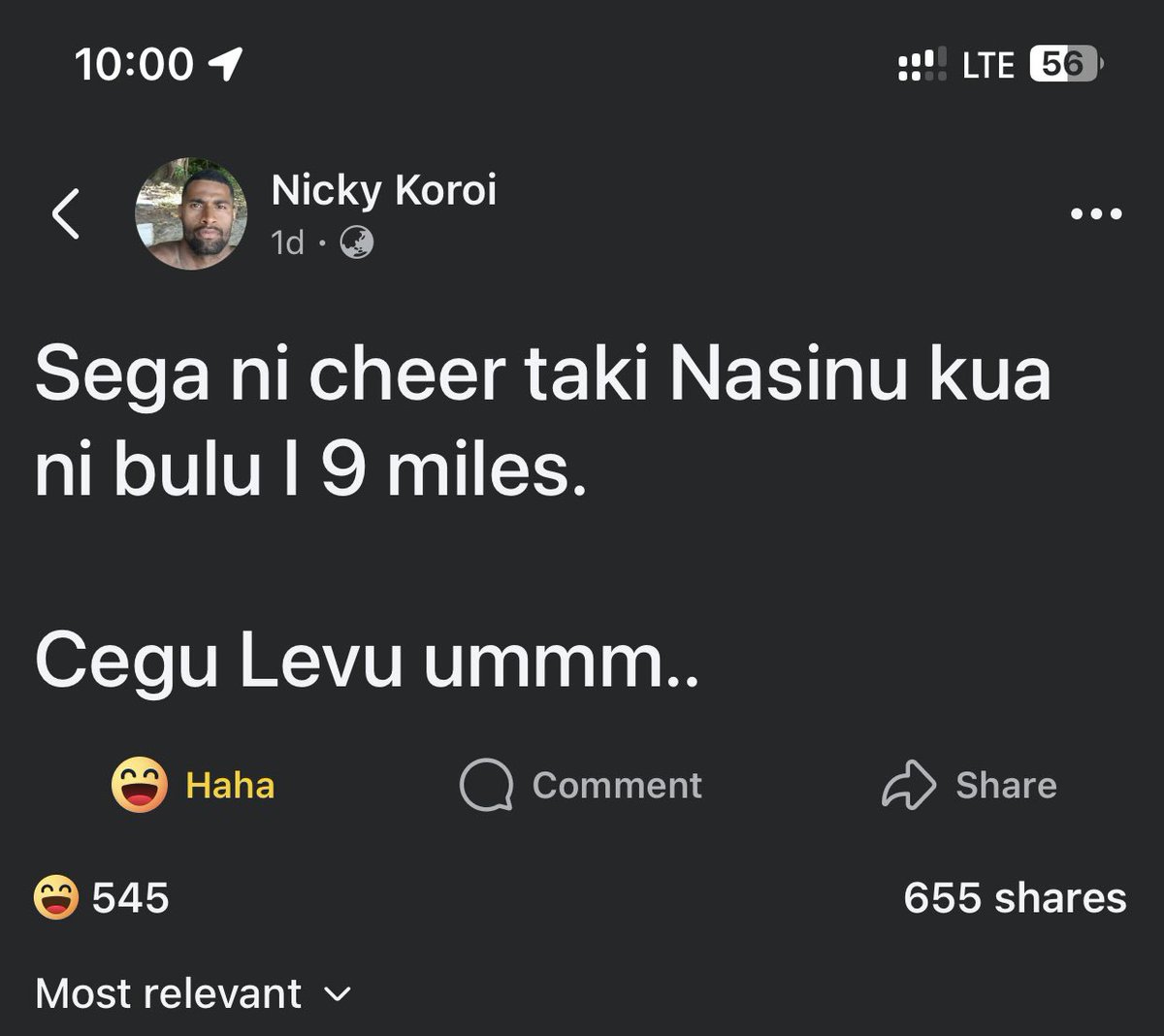 This is by far the most hilarious post after the Deans game today 🤣