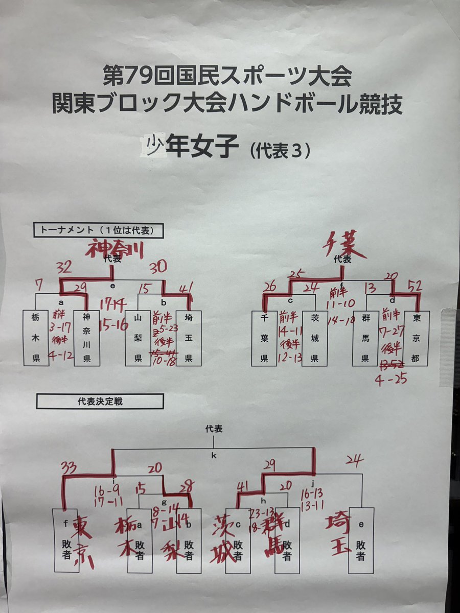 第79回国スポ大会関東ブロック予選

大会2日目 結果
