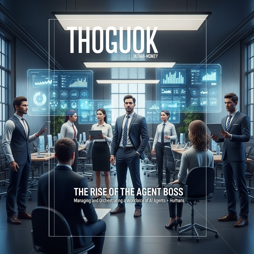 Artechway's tweet image. 🤖👔 The "Agent Boss" era is here! Smart leaders are already orchestrating hybrid teams of AI agents + humans, seeing 3x productivity gains. The future of management = human creativity + AI efficiency. Are you ready to lead both? #AgentBoss #AIManagement #HybridWorkforce