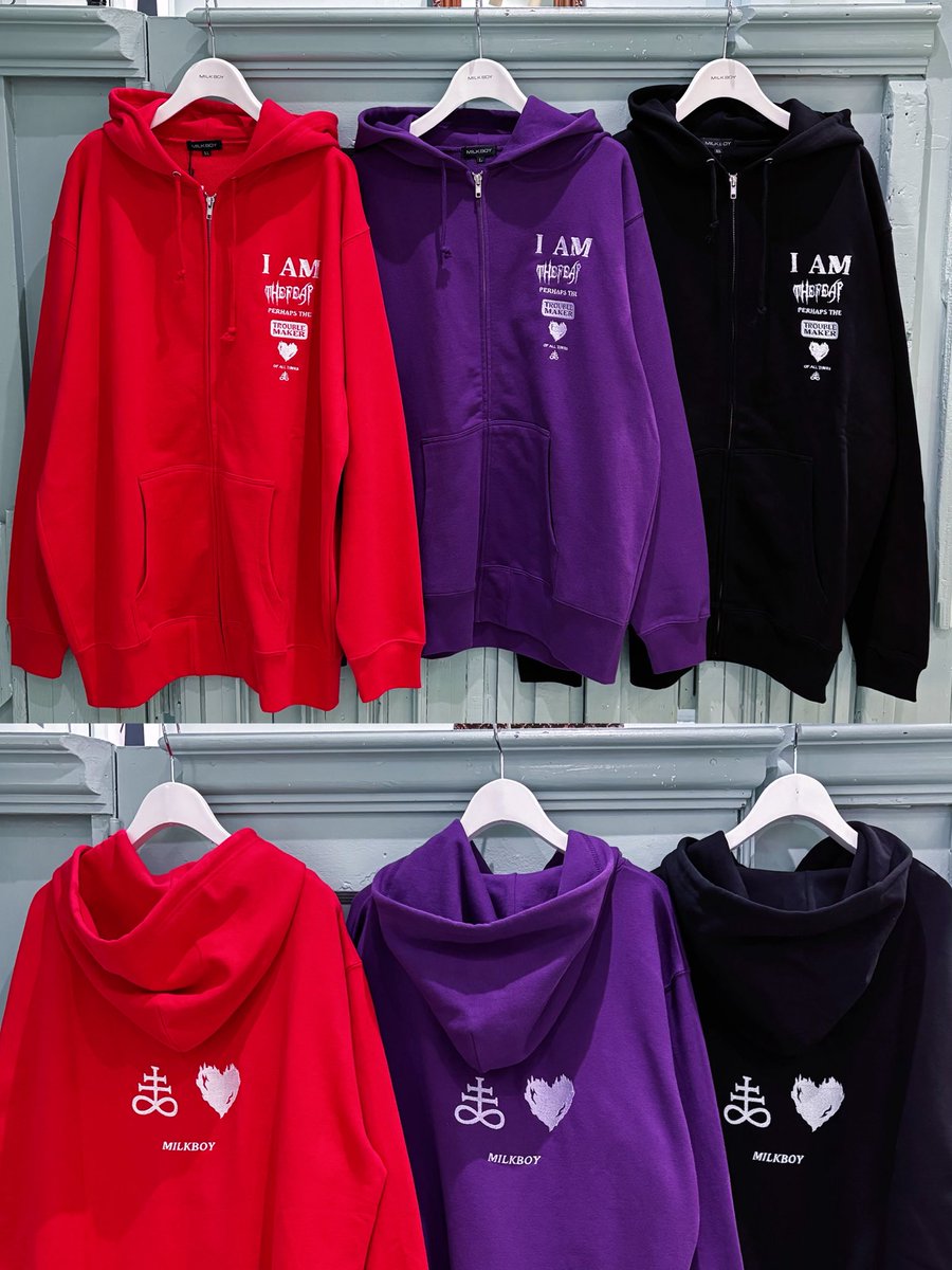 t*4様 MILK BOY × FRAGMENT DESIGN Hoodie 藤 t*4様 MILK BOY × FRAGMENT DESIGN Hoodie 藤