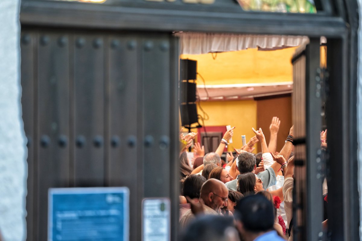 Así se despide la feria de #MALAGA, últimos bailes, últimos brindis.