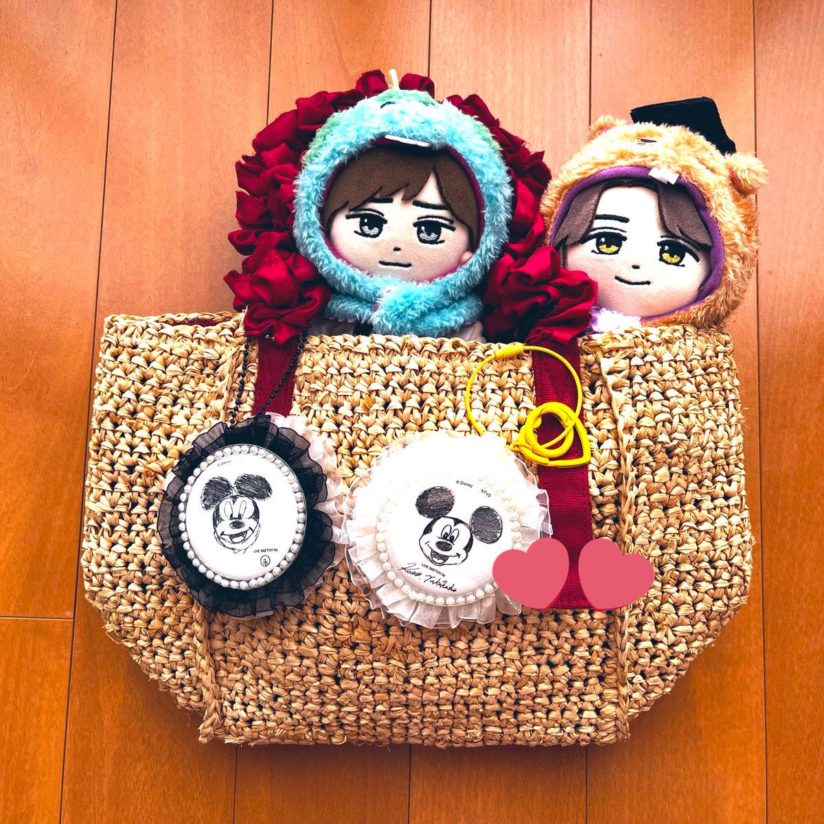 キントレ ぬいぐるみコスチューム Mickey×KP 缶バッチ まとめ売り nono