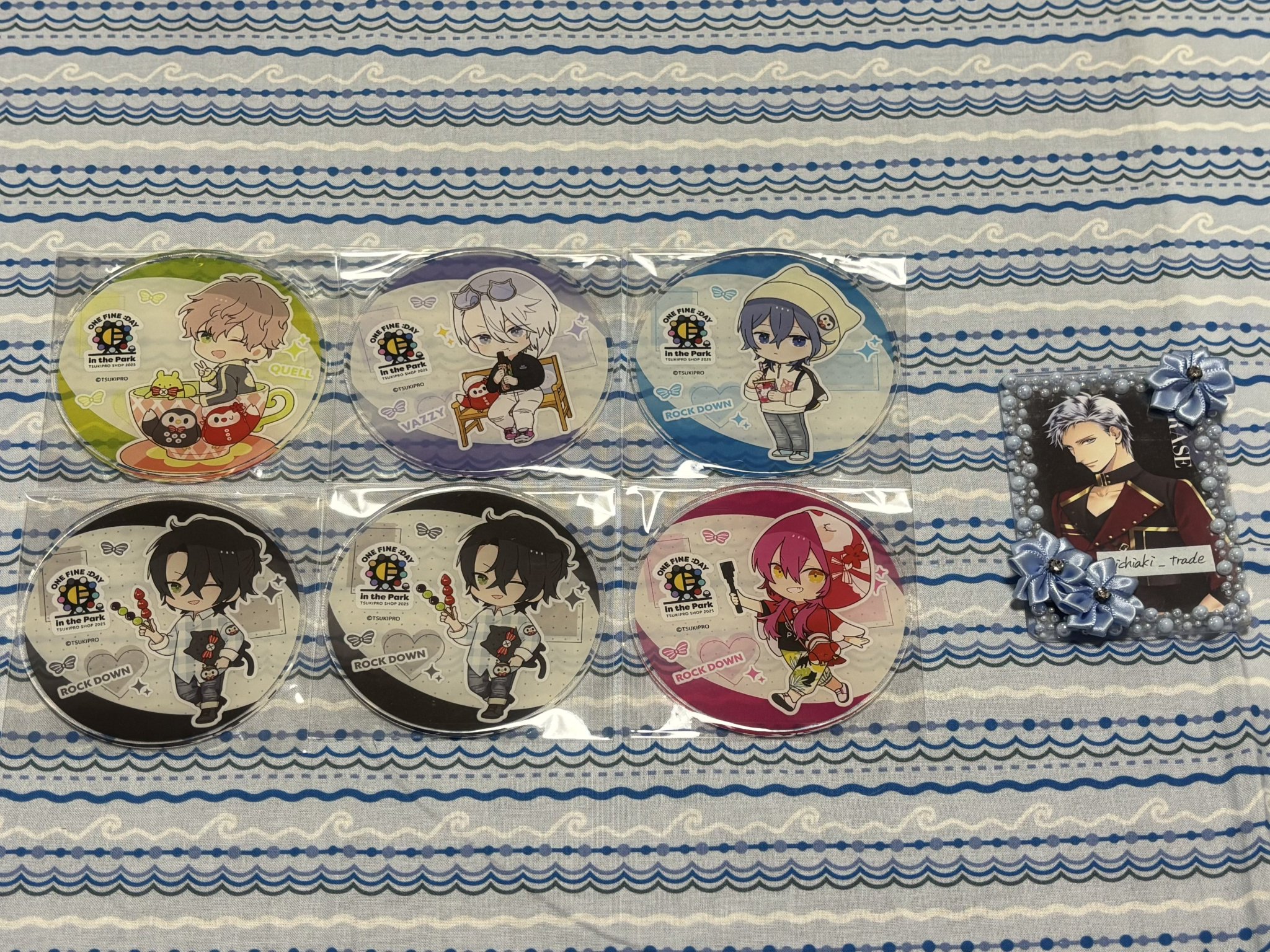 グラッテ 不屈のゾノ しっけ アクリルコースター　いちか、ばちか BL］グラッテ 不屈のゾノ いちか、ばちか しっけ アクリル