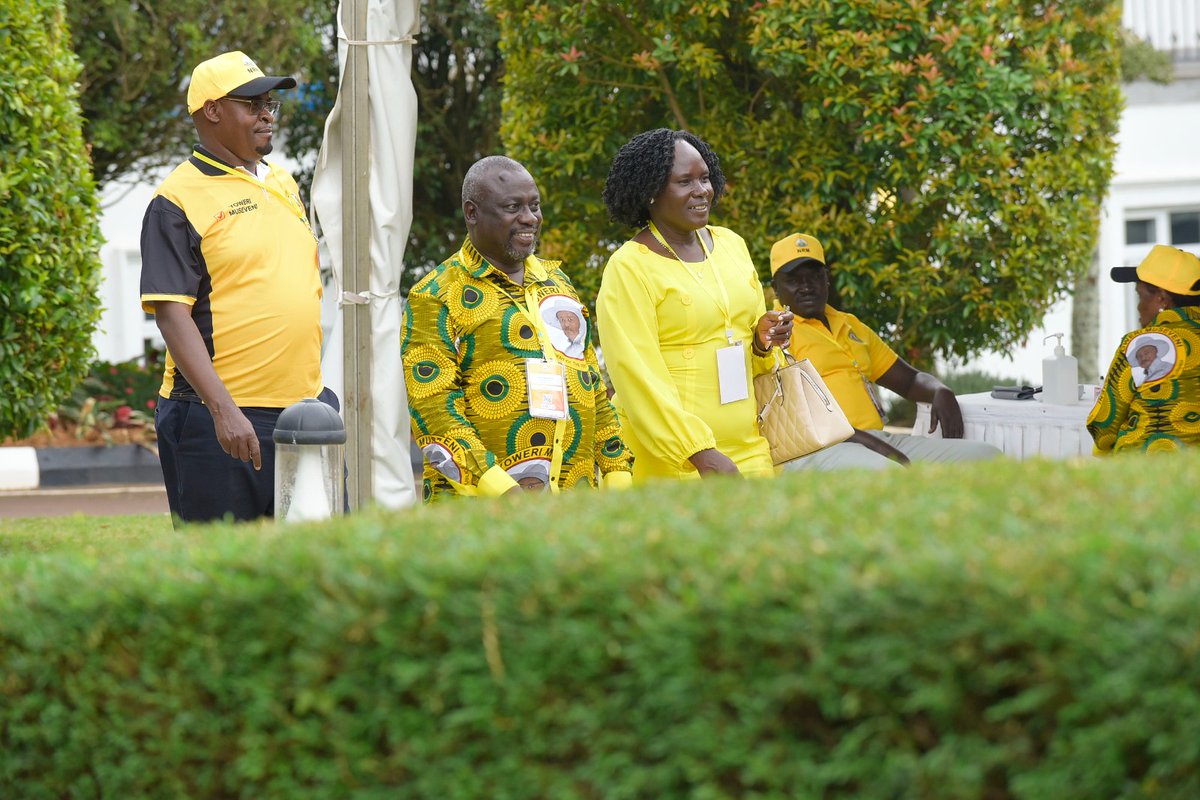 NRM Party (@nrmonline) on Twitter photo ALL SET
Delegates continue to arrive at State House, Entebbe ahead of the National Executive Council (NEC) meeting hosted by the National Chairman, H.E President <a href="/KagutaMuseveni/">Yoweri K Museveni</a>. ALL SET
Delegates continue to arrive at State House, Entebbe ahead of the National Executive Council (NEC) meeting hosted by the National Chairman, H.E President <a href="/KagutaMuseveni/">Yoweri K Museveni</a>.