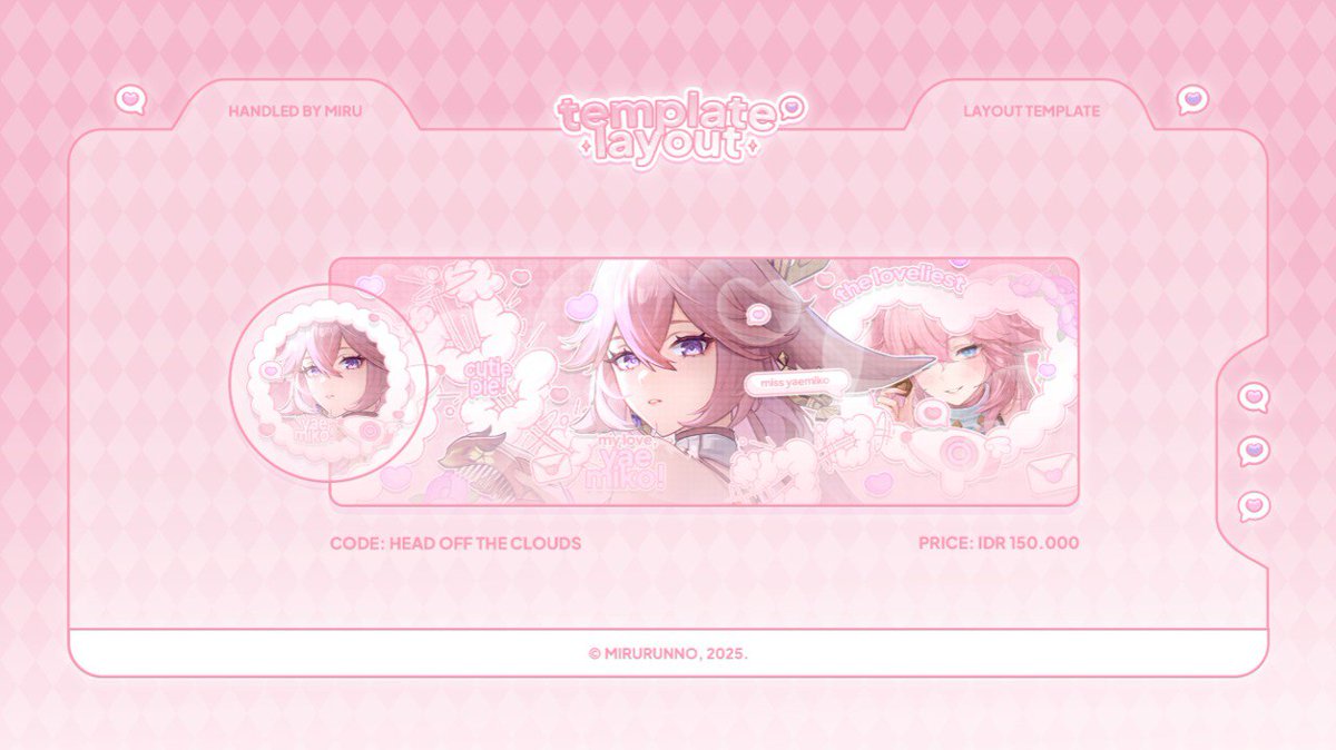 Miru: Template on Pinned! tweet media