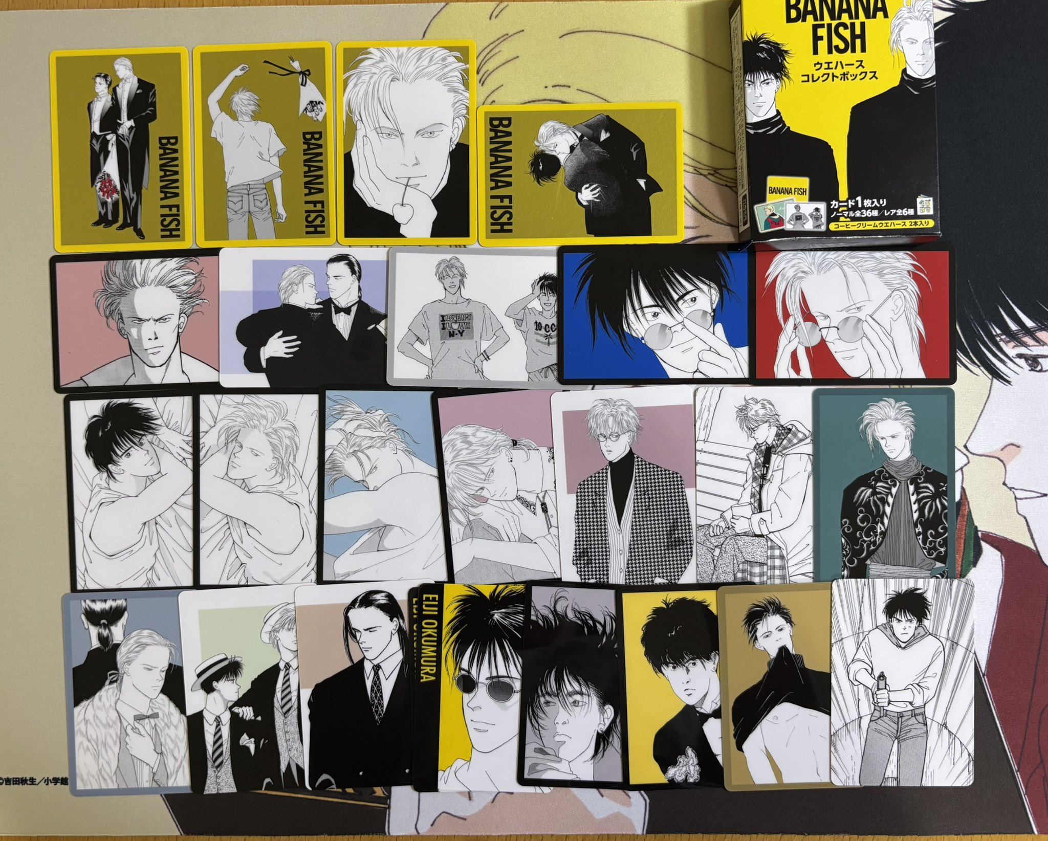BANANA FISH アッシュ カード レア その2 ウエハース ローソン BANANA FISH アッシュ カード レア その2 ウエハース ローソン BANANA