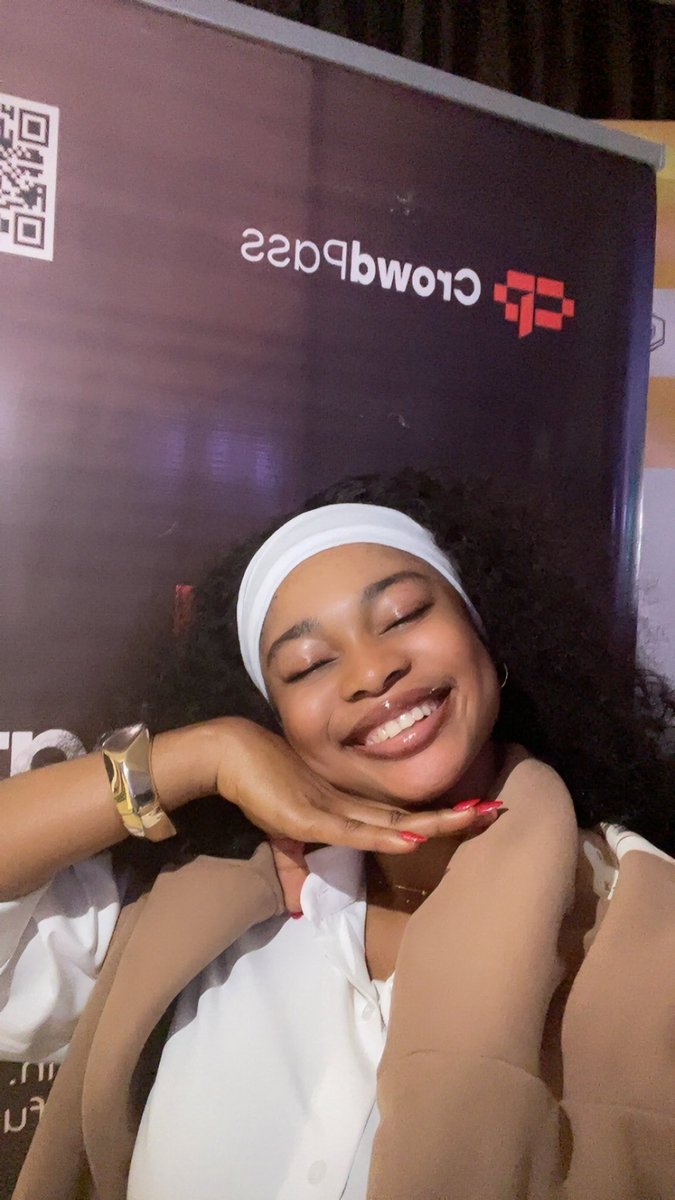 Prettiest girl live at #ProdFest2025 
Check-in was seamless and that’s thanks to <a href="/crowd_pass/">Crowdpass</a> 🙌🏻😍