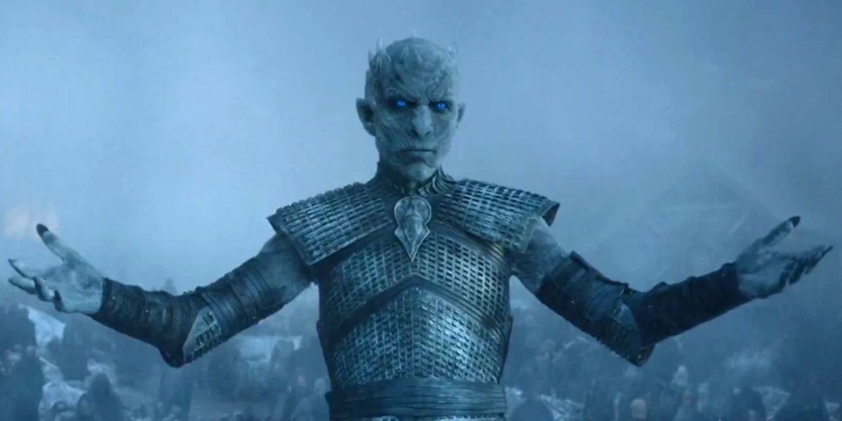 Vo*de*ort&gt;&gt;&gt;&gt; The Night King

على الاقل احتاجوا ثمان افلام عشان يهزموه
مو حلقة🗿