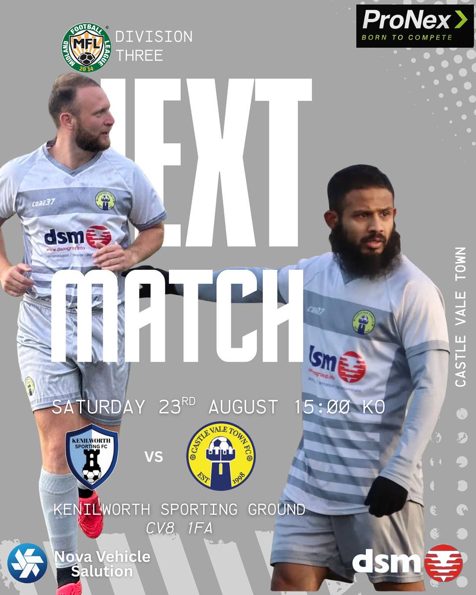Today we take on <a href="/FcKenilworth/">Kenilworth Sporting Football Club</a>