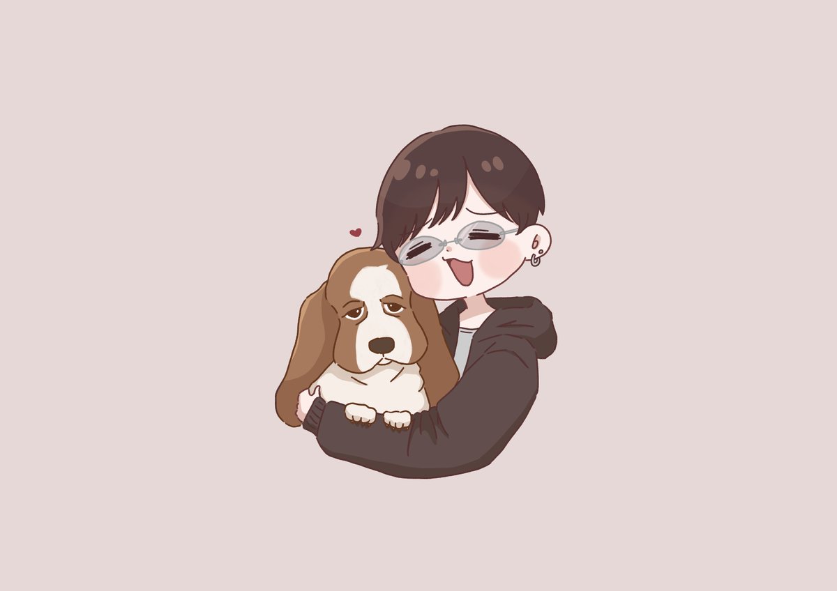 🐶💓
#50人イラフト
