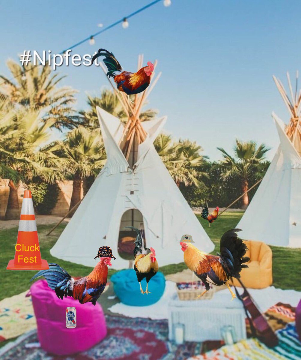 We’ve got our teepees set up and ready for #Nipfest!

#CluckFest #PeckinIsLivin #NipFest25