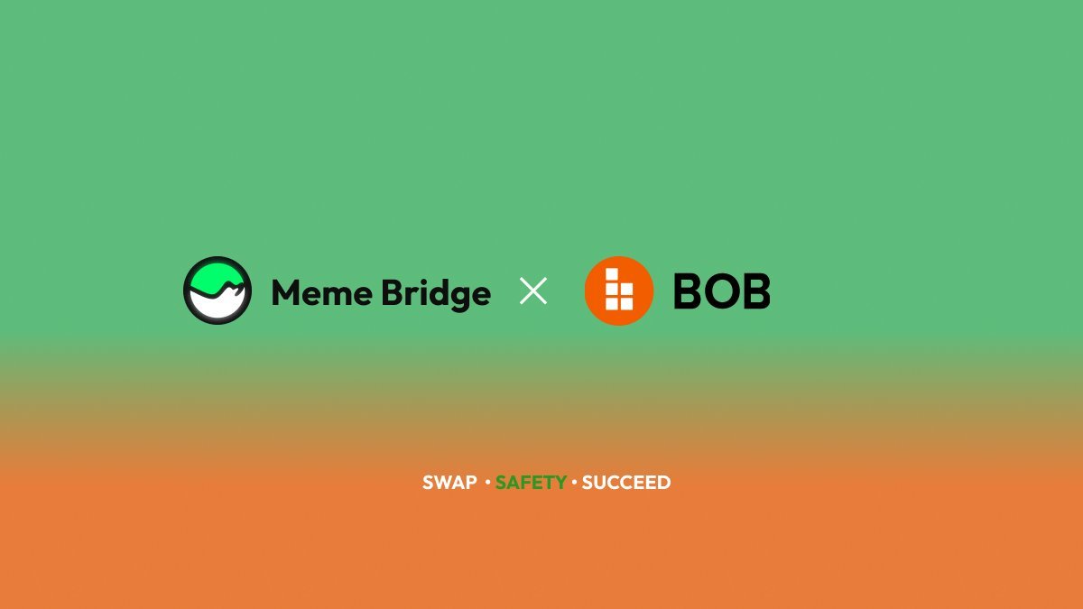 gbob!

<a href="/MemebridgeB/">MemeBridge</a> has integrated with <a href="/build_on_bob/">BOB</a>, enabling low-cost, one-click cross-chain swaps directly into the BOB ecosystem. A big step toward frictionless onboarding.

Why it’s safer?

<a href="/build_on_bob/">BOB</a> combines hybrid ZK rollups with Bitcoin anchoring, securing