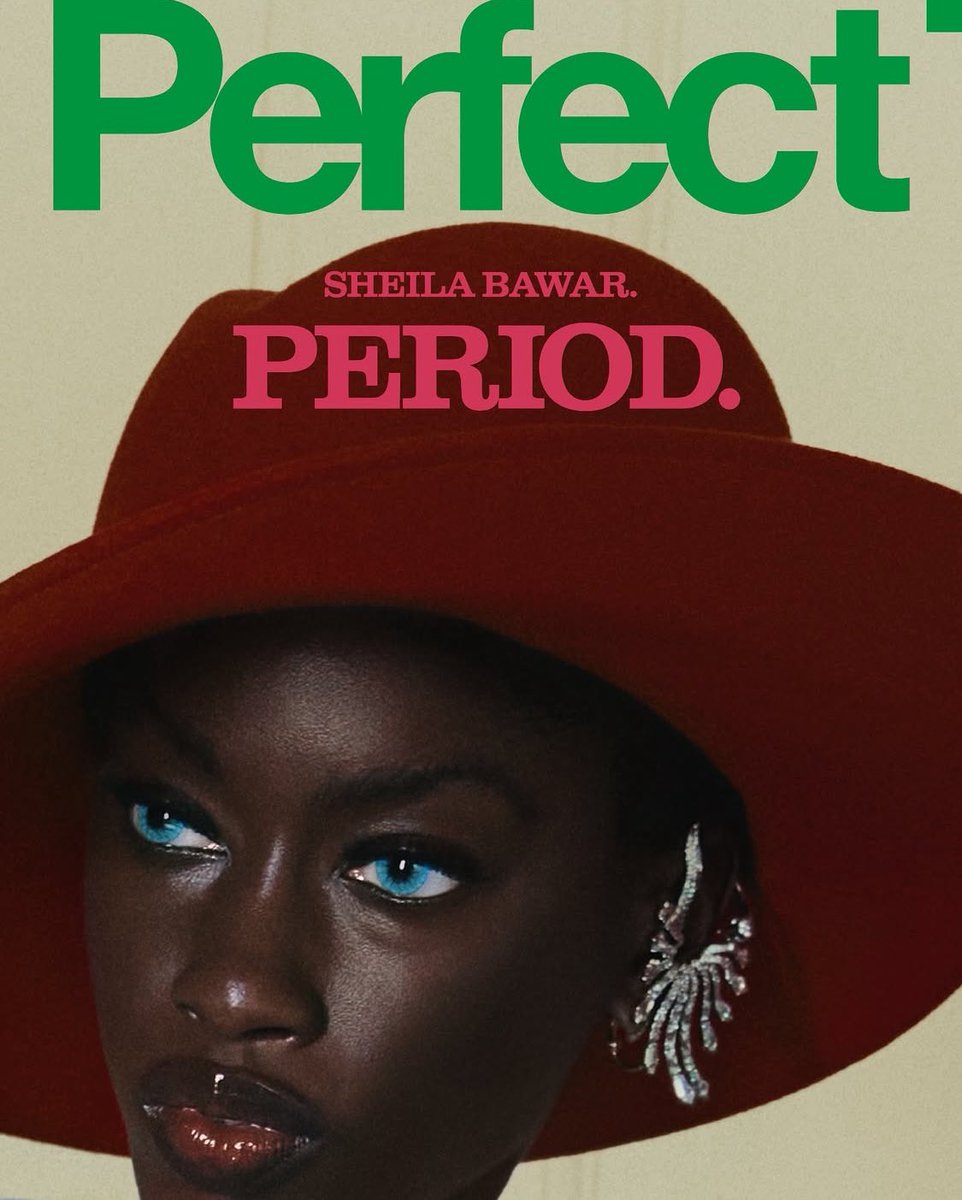 The BEAUTY Sheila Bawar in the lens of ✨Rafael Pavarotti✨ for the cover of Perfect Magazine. 🪡