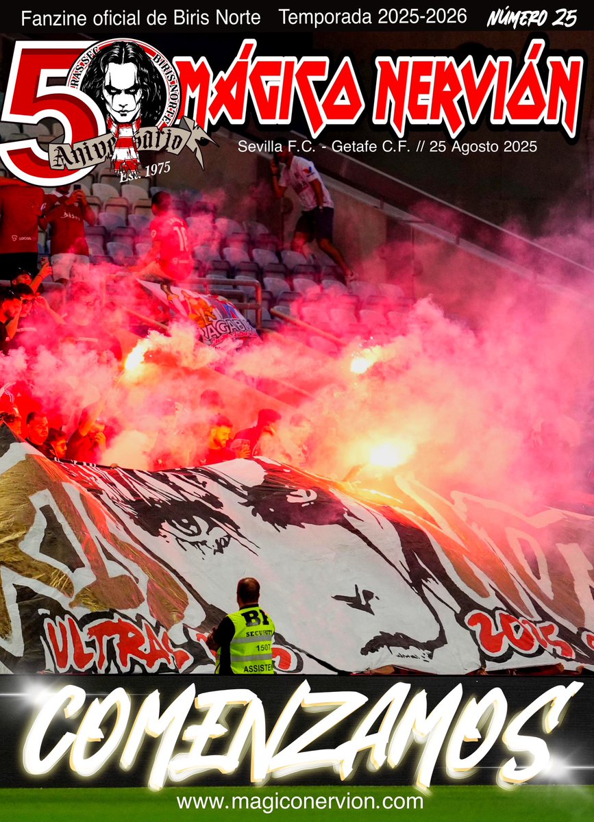 Primer número de la temporada disponible este lunes en nuestro puesto de material.

¡No te quedes sin el!

#50AñosTrasTuEscudo