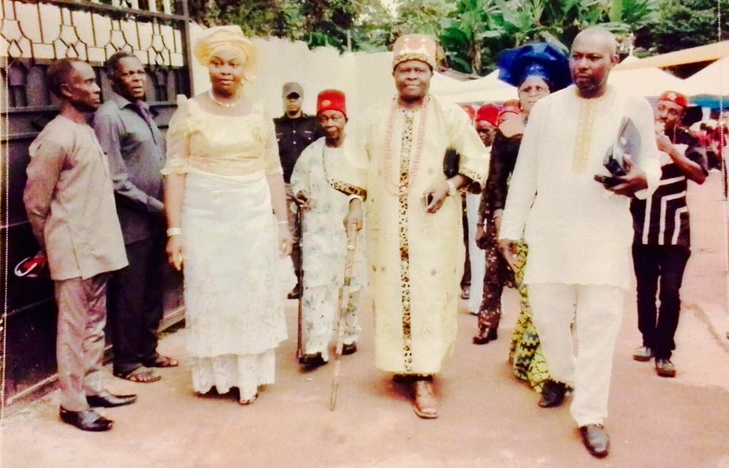 On the day I buried my late father? some members of my family said I must refrain from giving a cow! My father had come to me in the dream a few weeks before, and he handed me his ofor! It would have not made sense to defy tradition, christianity has no say!
