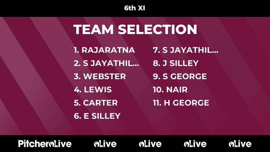 BexleyCC's tweet photo. Today's 6th XI team selection #Pitchero
https://t.co/wnXkLwAmIr https://t.co/NSsNokSEp4