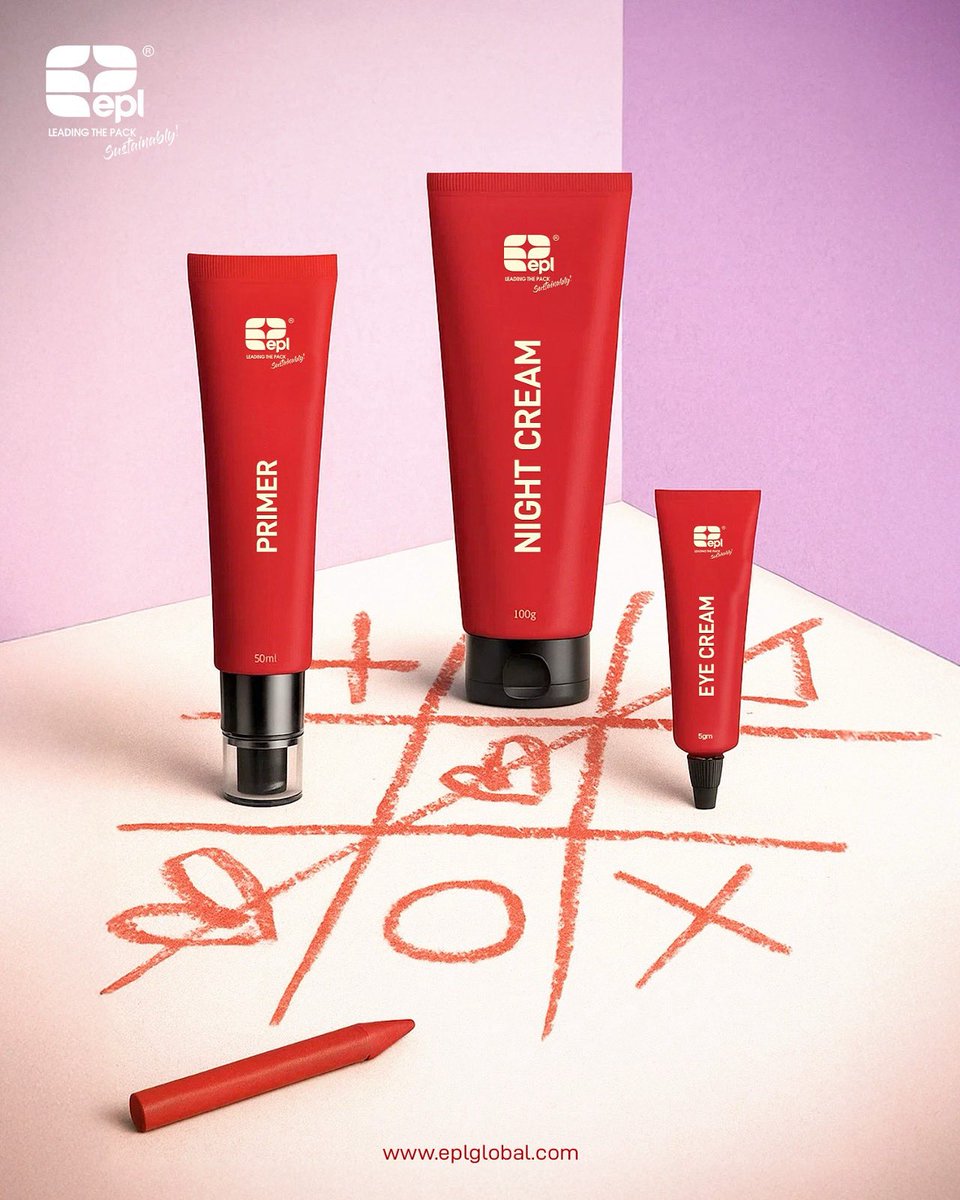 EPL_Limited's tweet image. Sometimes all it takes is one bold shade to make your packaging unforgettable. Simple, striking, sustainable, that’s the EPL way!
🔗 Discover our packaging innovations here: eplglobal.com/landing/
#EPL #LeadingThePack #AccessibleDesign #BeautyForAll #SustainableInnovation